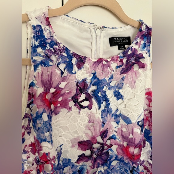 Tahari Multicolor Shift Dress - Picture 3 of 5